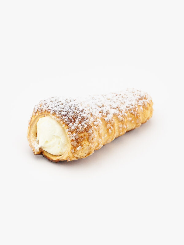 A Single Lemon Raspberry Regular Horn Dessert Pastry