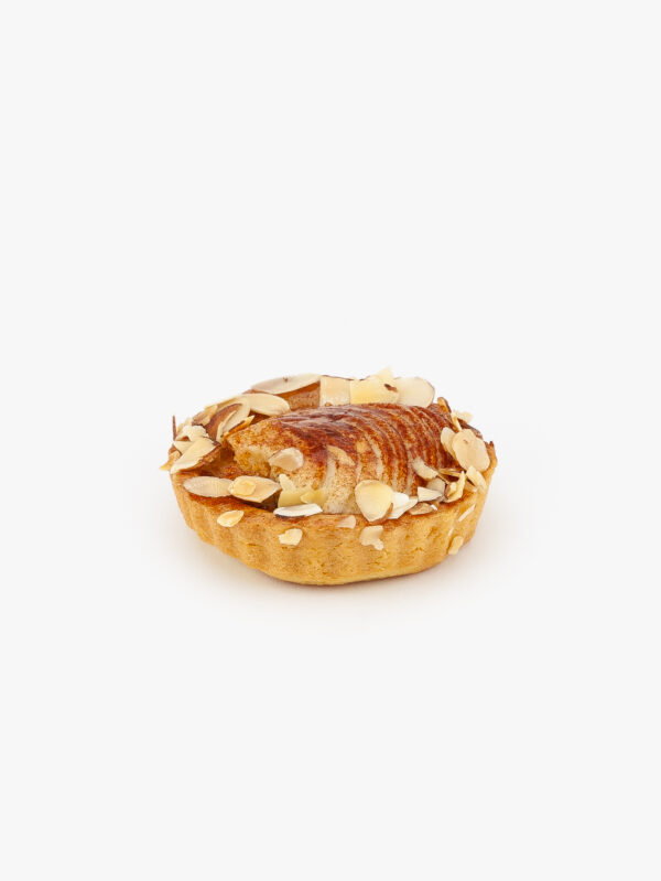 A Fresh Apple Almond Individual Dessert Tart